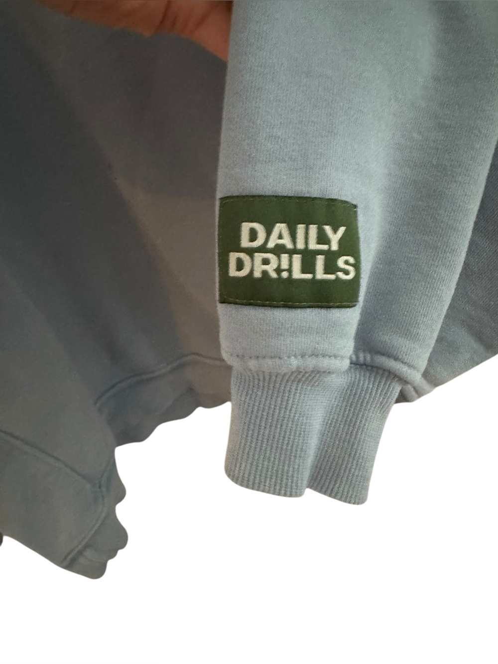 Daily Drills Layered Oversized Sweatshirt XS/S blue - Picture 5 of 7